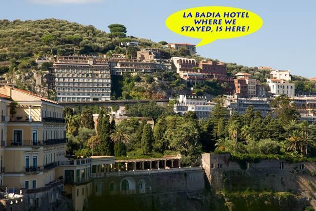 Hotel La Badia Сорренто Экстерьер фото